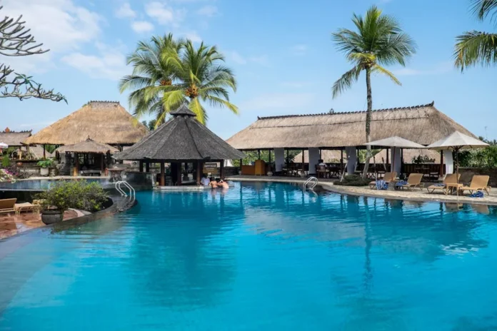 Photo by Darrell Fraser: https://www.pexels.com/photo/swimming-pool-beside-cottages-2259226/