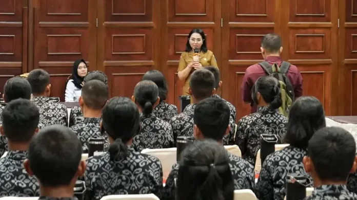 sosialisasi anti narkoba kepada Calon Paskibra Badung
