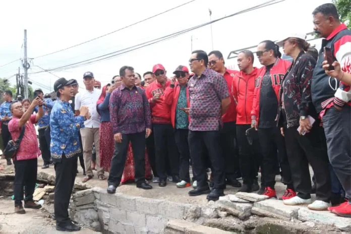Bupati tinjau lokasi banjir
