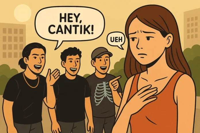 Ilustrasi catcalling
