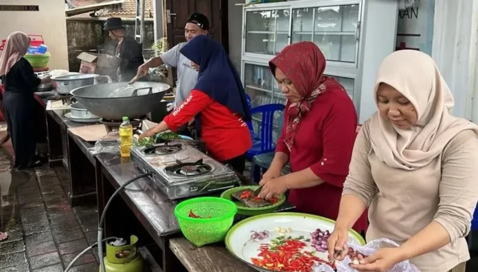 Dapur umum di Jembrana