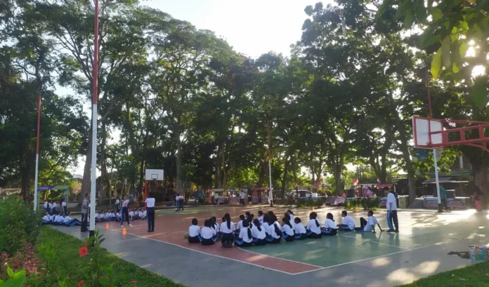 Pelajar Tabanan mengikuti kegiatan Penjaskes