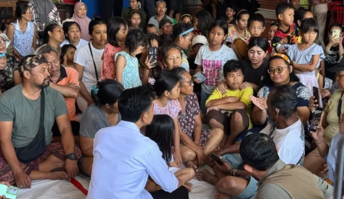 Wapres kunjungi korban banjir bali