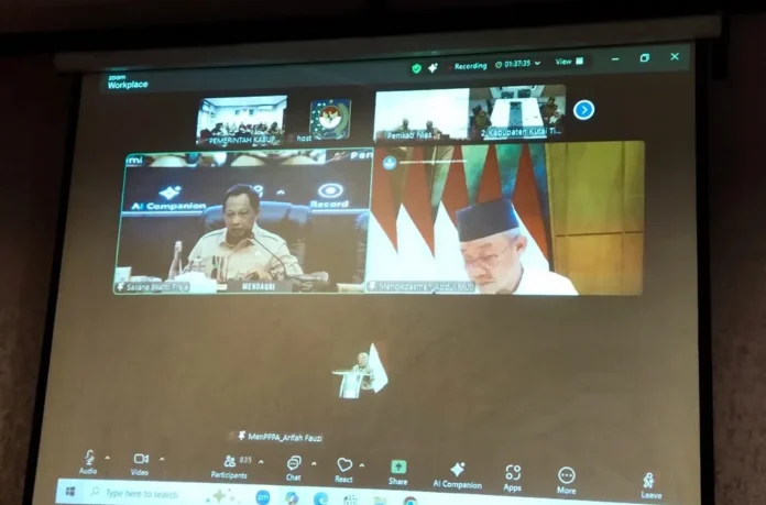 Zoom Meeting Mendagri