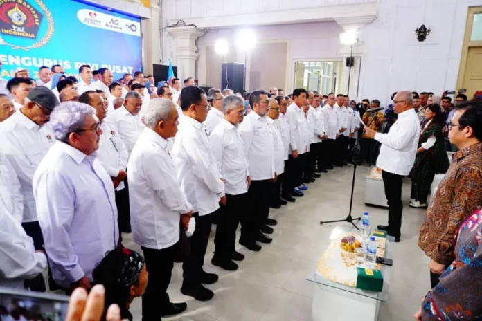 Upacara pengukuhan PWI Pusat 2025–2030