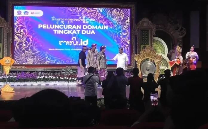 Peluncuran Domain Tingkat 2 Bali