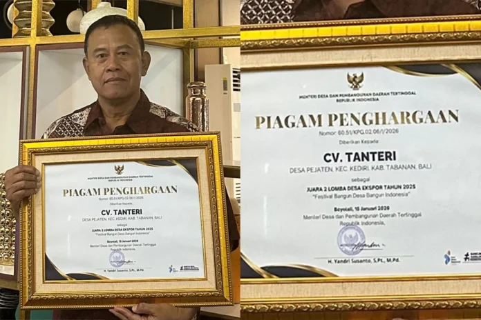 Penghargaan Desa Ekspor Nasional