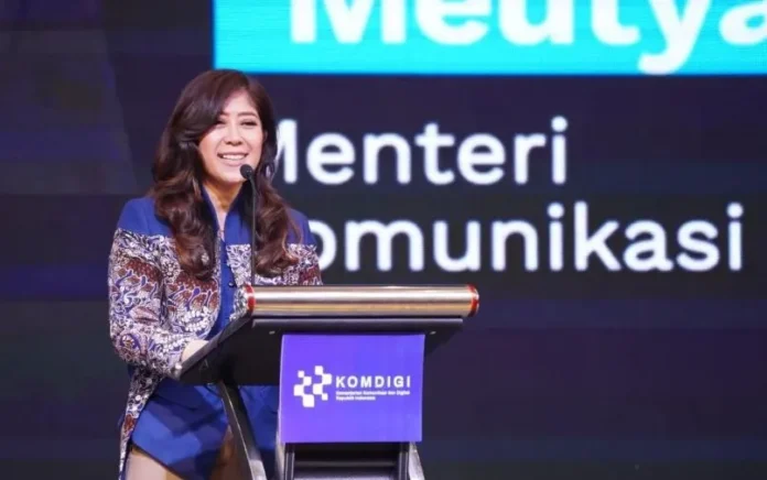 Menteri Komdigi Meutiya