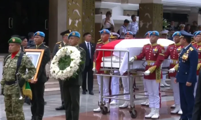 Pemakaman Try Sutrisno