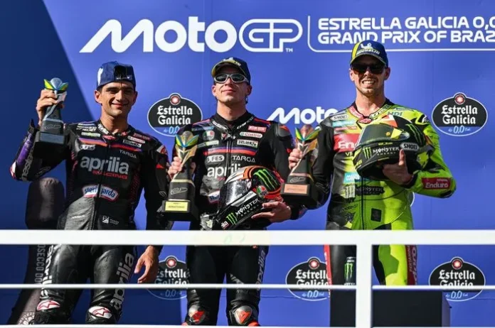 Podium Motogp Brazil 2026