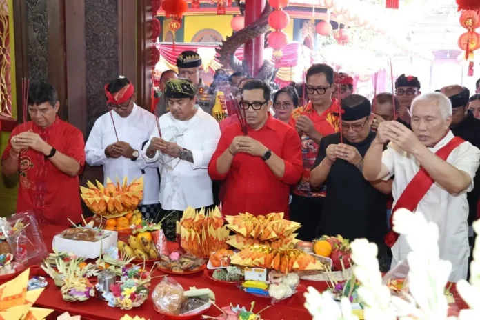 Sanjaya hadiri Imlek dan Cap Go Meh