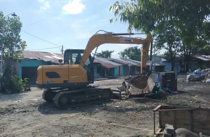 Pembongkaran kios