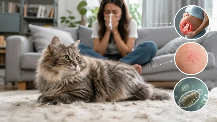 Bahaya bulu kucing