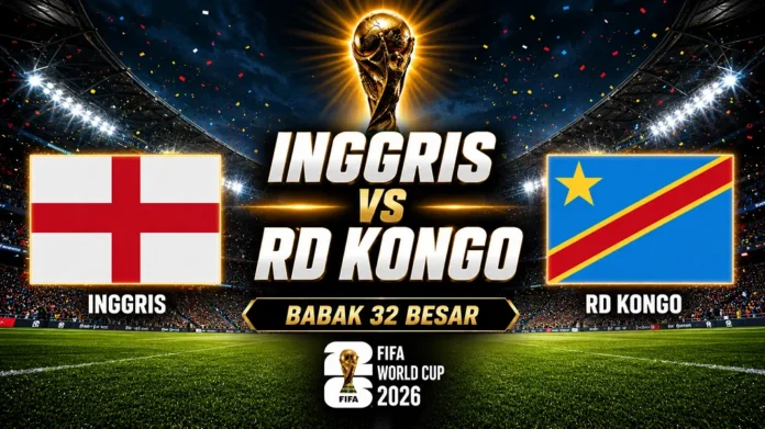 Inggris Vs RD Kongo