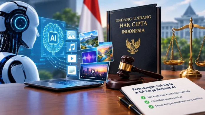 Hak cipta karya AI