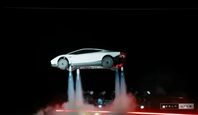 Mobil terbang Tesla